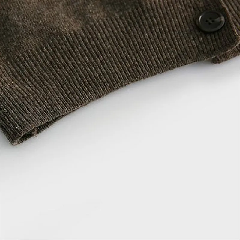 

Sweaters Cardigan Women Solid Single Breasted Korean Style Loose Knitting Chic Fashion Vintage Womens All-match Stylish Casual