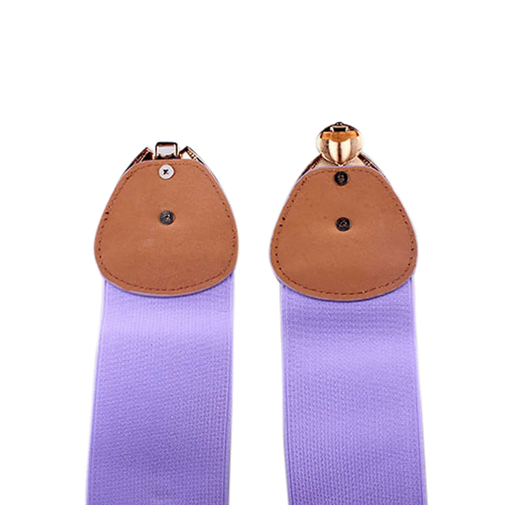 

Belts For Women Fashion Ladies Bowknot Buckle Waistband Wide Elastic Stretch Waist Belt ceinture femme cinturones para mujer q5
