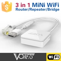 vonets 2 4g 300mbps wifi router wifi range extender amplifier wireless bridge portable wifi hotspot for travel ar11n 300