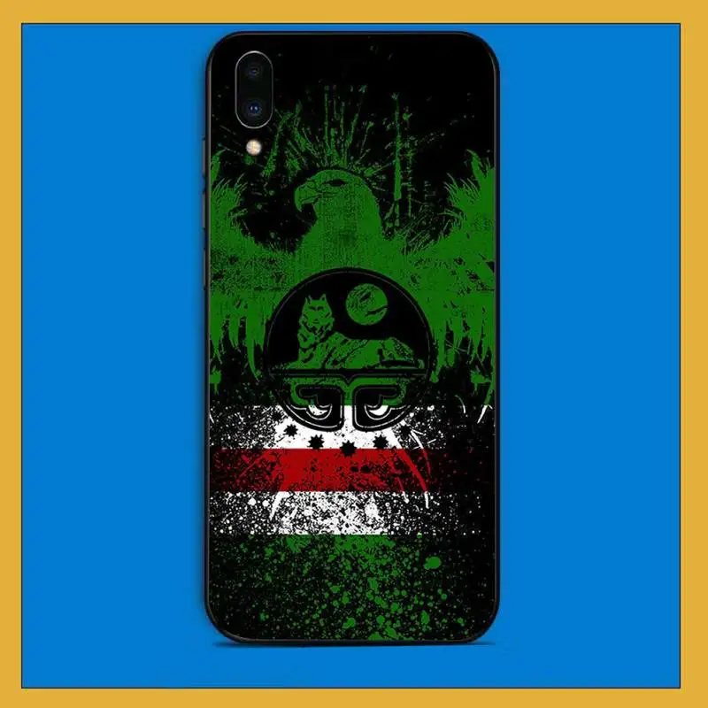 

Chechnya flag Phone Case for Huawei Y 6 9 7 5 8s prime 2019 2018 enjoy 7 plus