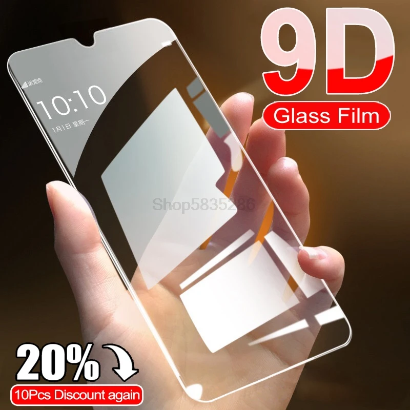 Закаленное стекло 9D для Samsung Galaxy A10 A20 A30 A40 A50 защитная пленка экрана A60 A70 A80