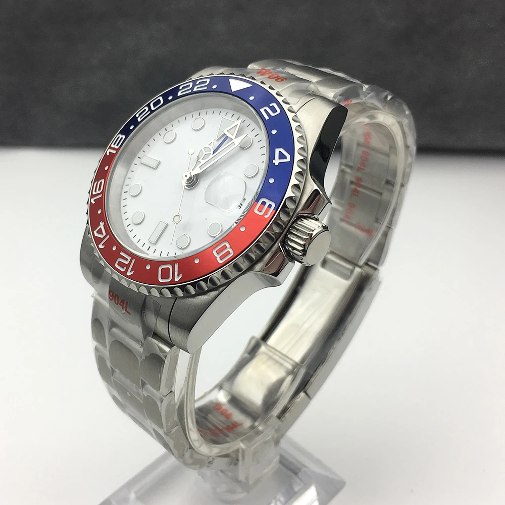 

Мужские автоматические часы Yachting, 40 мм, мужские асептические светящиеся часы с механическим механизмом, круглый циферблат Cola, повседневные деловые часы