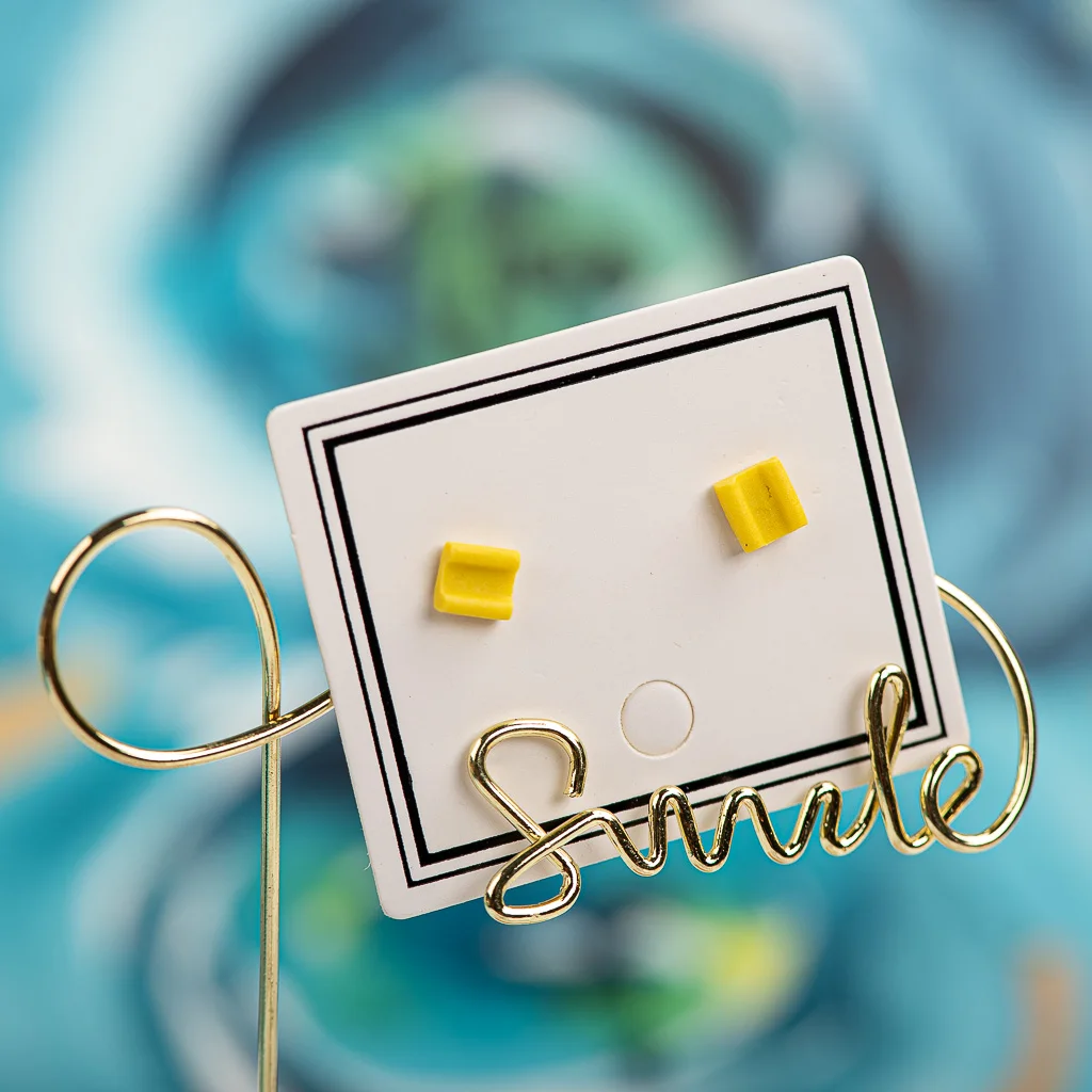 

Exquisite Cartoon Multicolor Ceramic Earrings #LY326 boucles d'oreilles pingente de brinco earing women