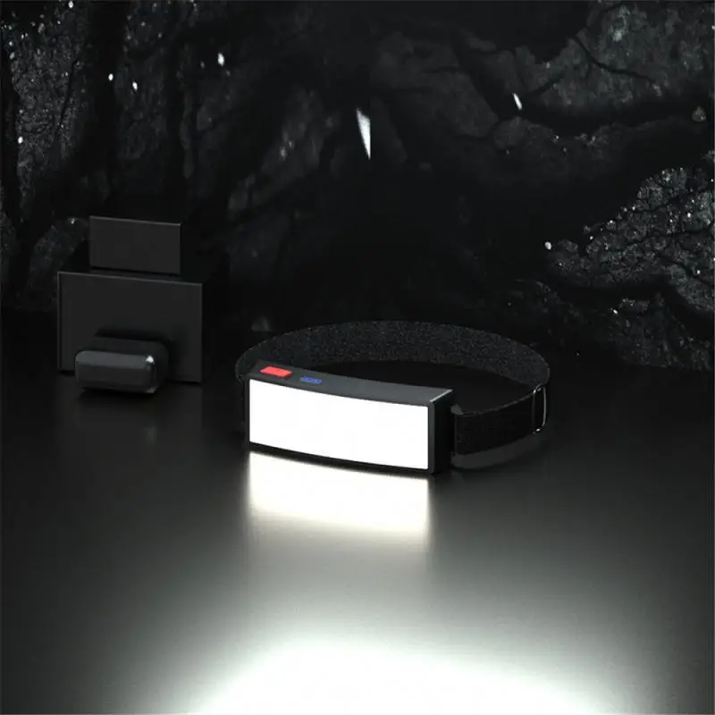 

NEW COB Headlight Front Light Night Riding Wild Fishing Headlight USB Charging With Battery Display Highlighting Dropshipping