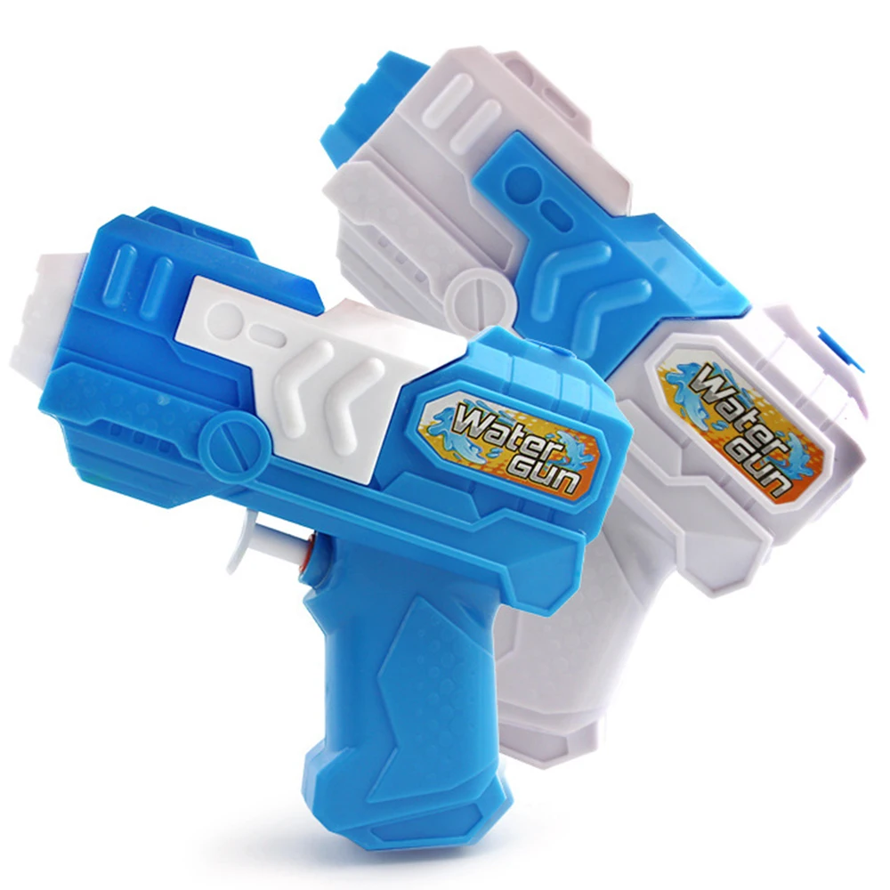 Маленький водяной пистолет летний детский пляжный с карманами для воды игрушки