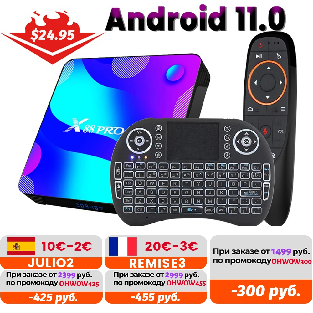 

Transpeed Android 11 TV BOX 2.4G&5.8G Wifi 32G 64G 128G 4k 3D TV receiver Media player HDR+ High Qualty Very Fast Box