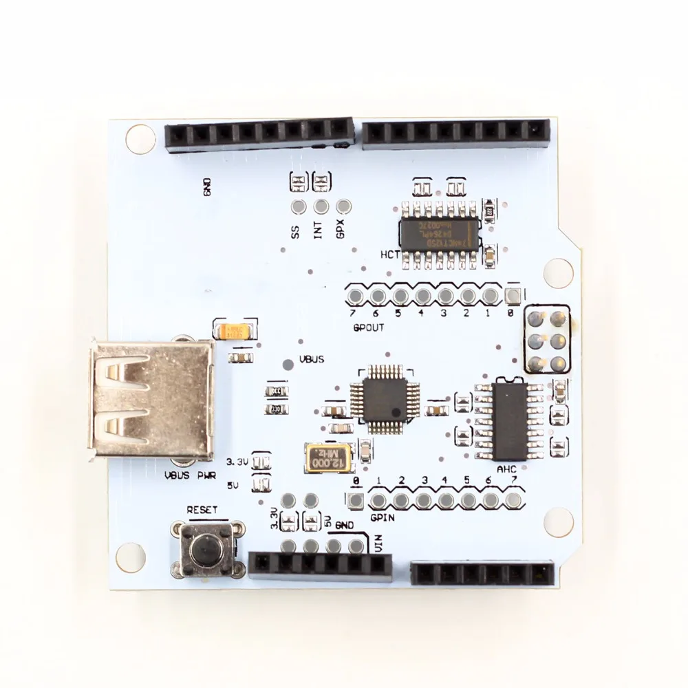 Щит хоста USB 2 0 для Arduino UNO MEGA ADK совместимый с Android ADK|Промышленные компьютеры и