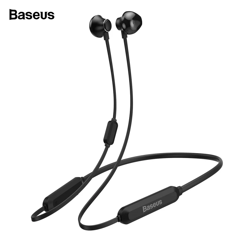 Baseus S11A Bluetooth наушники, беспроводная гарнитура, шейные спортивные наушники, auriculares для iPhone, Xiaomi, samsung с микрофоном