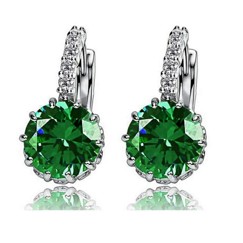 

Jewelry Gifts Women New Creative Crystal Sun Flower Zircon Earrings
