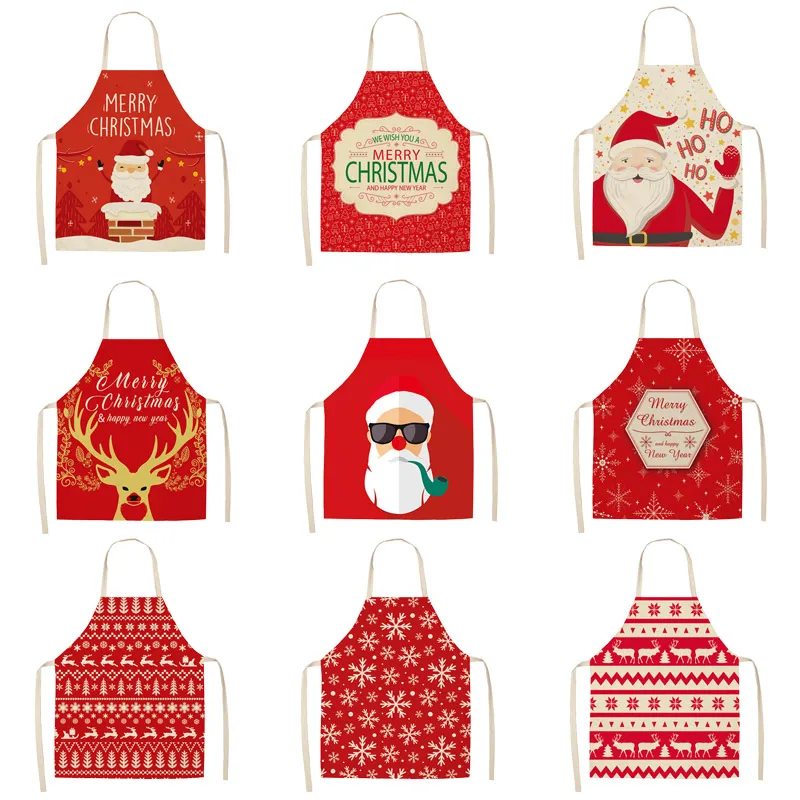 С рисунком рождественского оленя красное платьес большимпринтом очистки