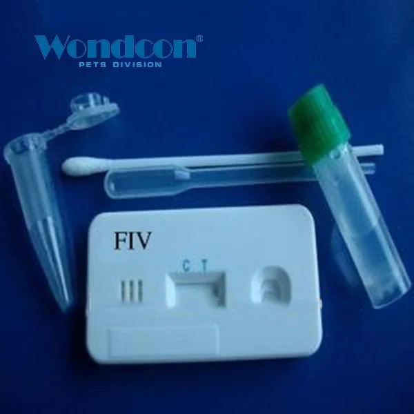 

Wondcon ветеринарный фенил FIV Ab быстрый тест фенин иммунодефицитный вирус антитело быстрый тест