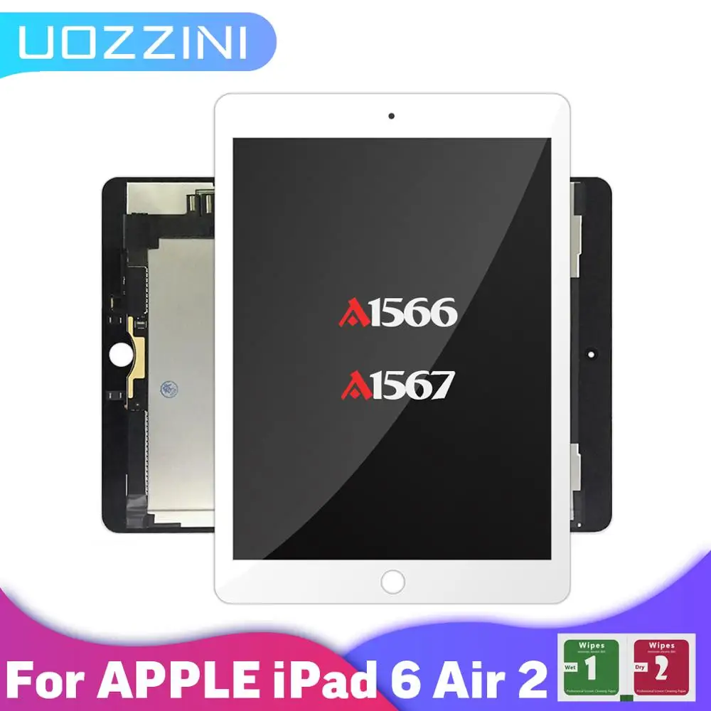 9 7 &quotЖК дисплей для Apple iPad 6 Air 2 A1567 A1566 7'' 100% тест хорошего качества ЖК Дисплей