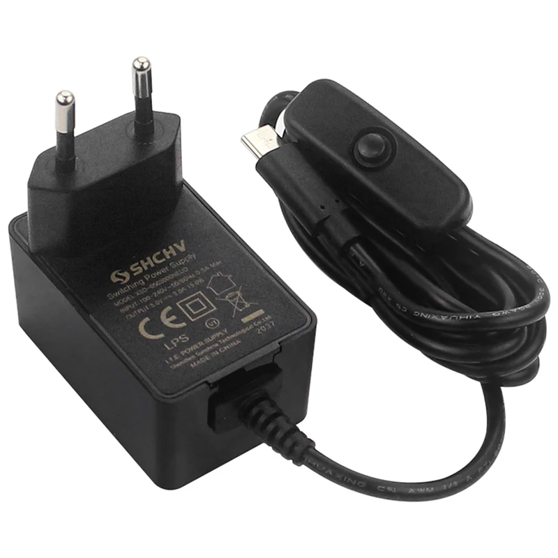 

5V 4A Power Supply for Jetson Nano B01 A02 DC Port Power Adapter EU Plug