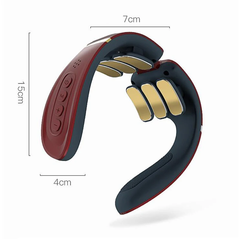 Массажер шейный многофункциональный электрический с 6 насадками и пультом ДУ |