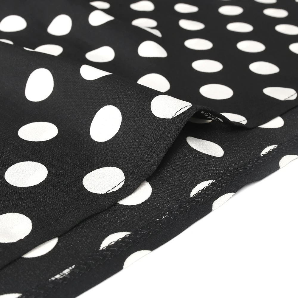 

MD African Maxi Dress Women Polka Dot Print Black White Dresses Plus Size Boubou Nigerian Fashion Ankara Robes Party Clothing