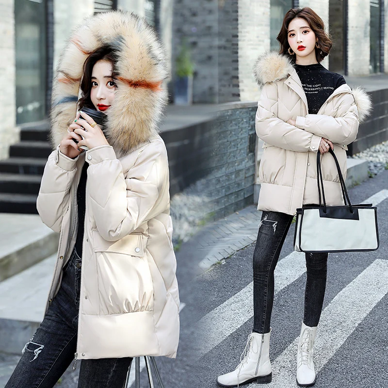 

2022 new Parka Autumn Winter Jacket Women Clothes Warm Coat Female Women's Down Cotton Jacket Warm Thick Parkas