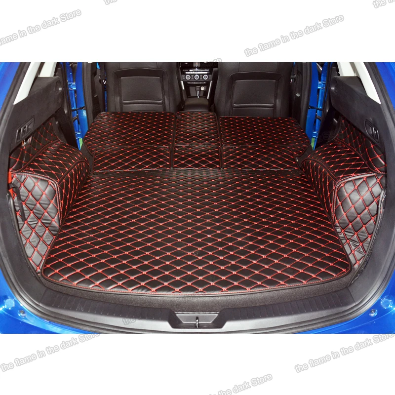 Lsrtw2017 для Mazda Cx 5 Cx5 2012 2013 2014 2015 2016 2017 кожаный коврик багажника автомобиля Коврики