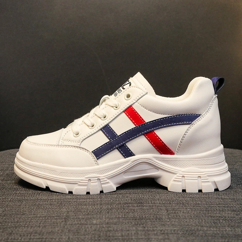 

Женские кроссовки на шнуровке, повседневные дышащие кроссовки с амортизацией, Вулканизированная подошва, для весны, 2021