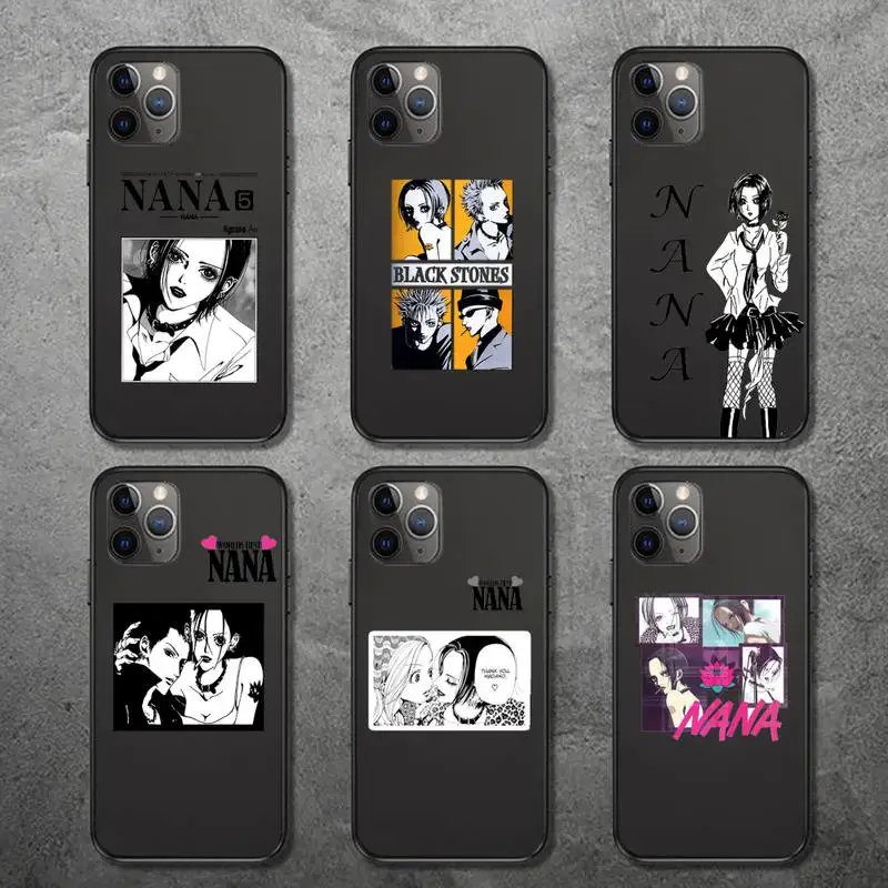 

Nana Phone Case for iPhone 13 12 11 mini pro XS MAX 8 7 6 6S Plus X 5S SE 2020 XR
