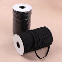 3456810mm 510m whiteblack flat high elastic sewing ribbon elastic spandex band diy garment accessories stretch rope acce