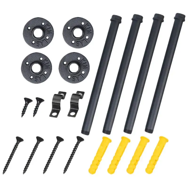 1 компл. 15 см подставка в форме трубы полка Железный художественный слой доска