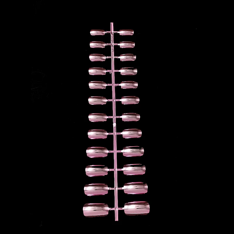 UVnail-5 Fingerqueen 24 шт./компл. накладные ногти для ног, полного покрытия, на каблуке-шпильке гроб накладные ногти искусственные советы нейл-арта украшения Красота ногтей макияж - Цвет: UVnail-5