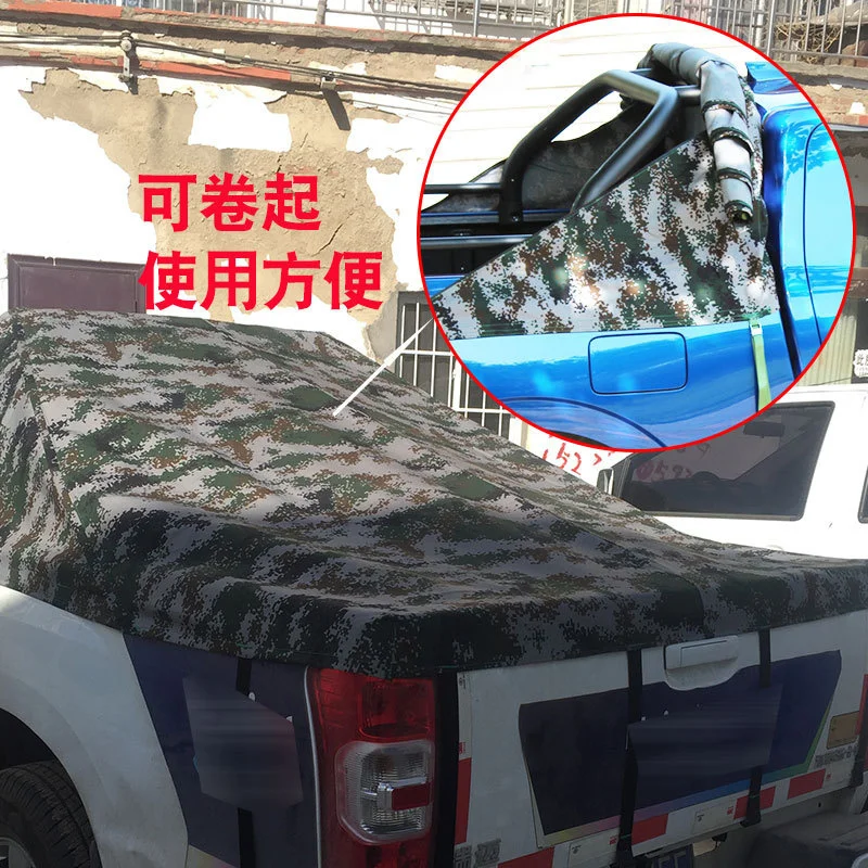 

Suit For Isuzu Qingling Ruimailing Extension Standard with Dacha Cover, Soft Cover Back Container, Canvas Awning