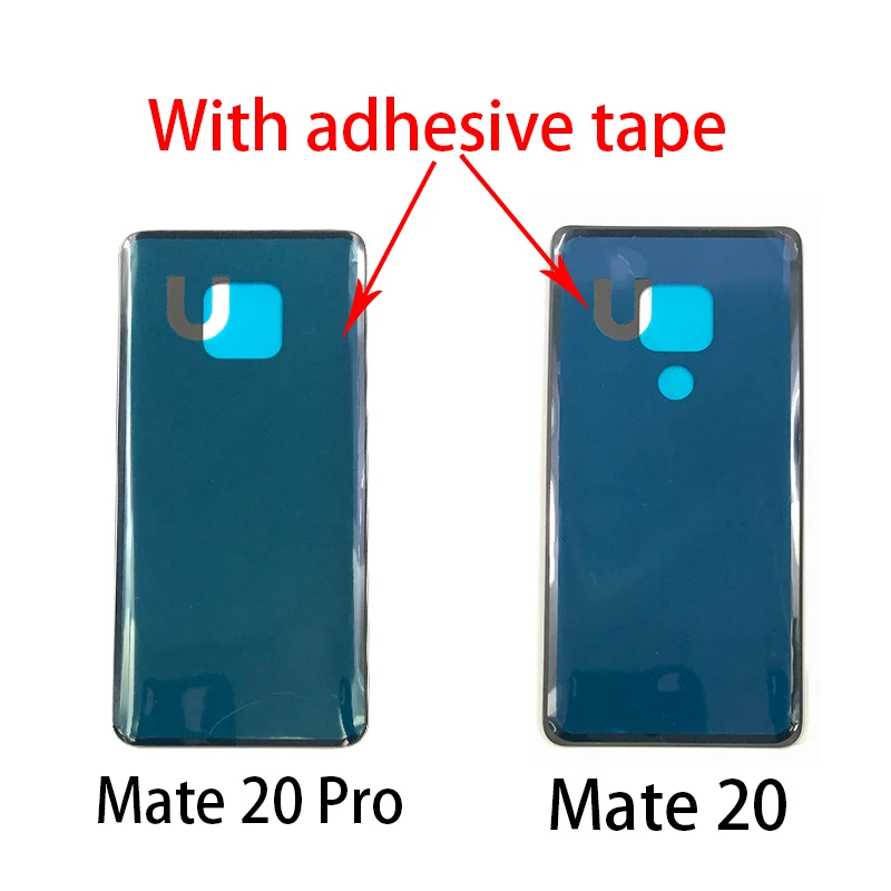 

Back Battery Cover Glass For Huawei Mate 20 lite Pro Rear Glass Cover Housing Door + Repair Tools + B7000 Adhesive