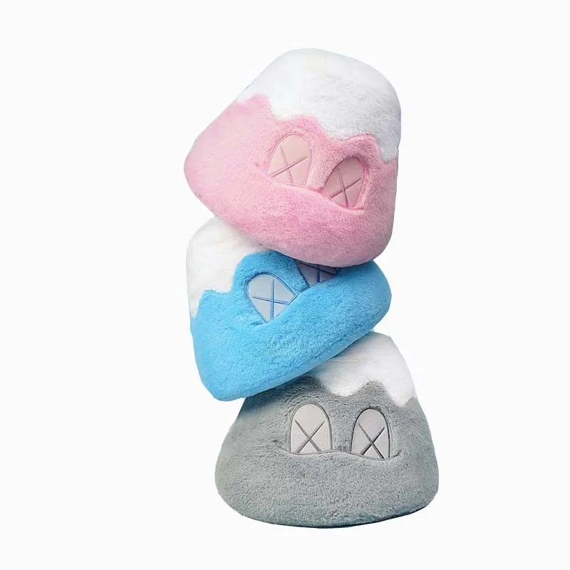 

22cm Cartton Japanses Fuji Mountain Plush Toys Stuffed Mountain Shaped Plush Back Cushion Sofa and Home Decoration Kids Gift