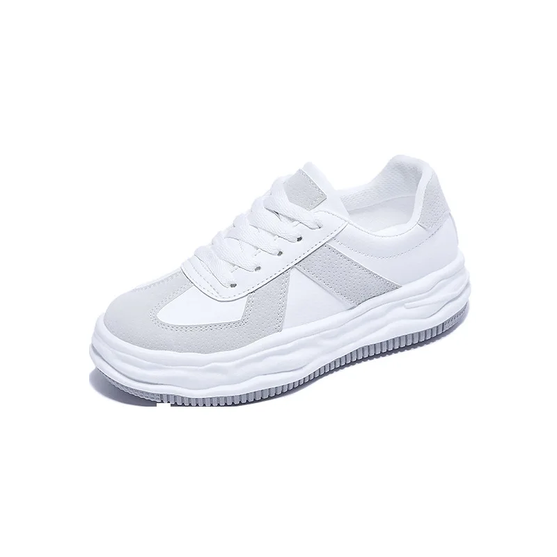 Han edition white shoe tide female ins han edition of new fund of 2021 autumn NK130 increased thick bottom running sneakers f