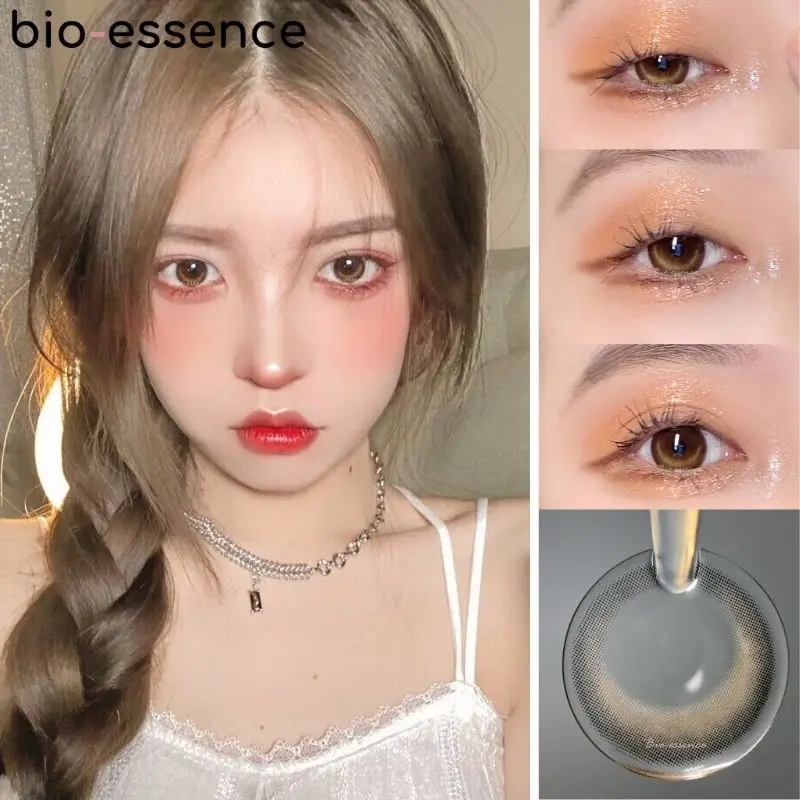 Контактные линзы цветные с отрывными линзами Bio-essence 1 пара | Красота и здоровье
