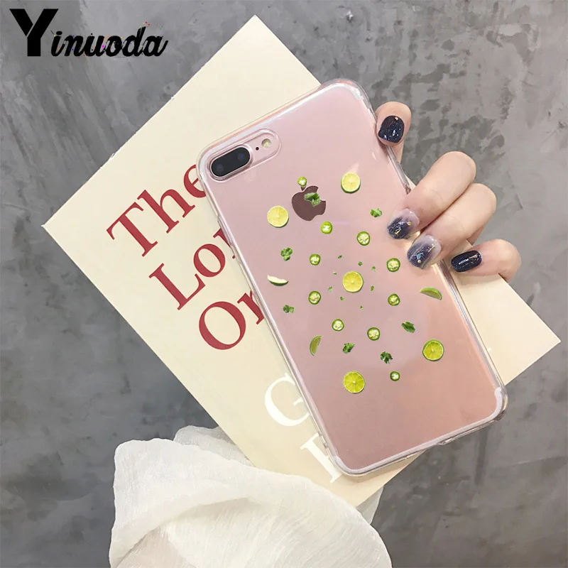 Yinuoda кокосовый лимон фрукты Забавный чехол для телефона Apple iPhone 8 7 6 6S Plus X XS max 5 5S SE XR чехол