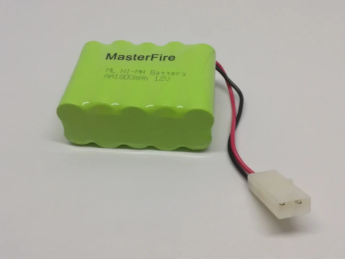 Новый оригинальный Ni MH аккумулятор MasterFire 12 в AA 1800 мАч перезаряжаемые NiMH батареи с