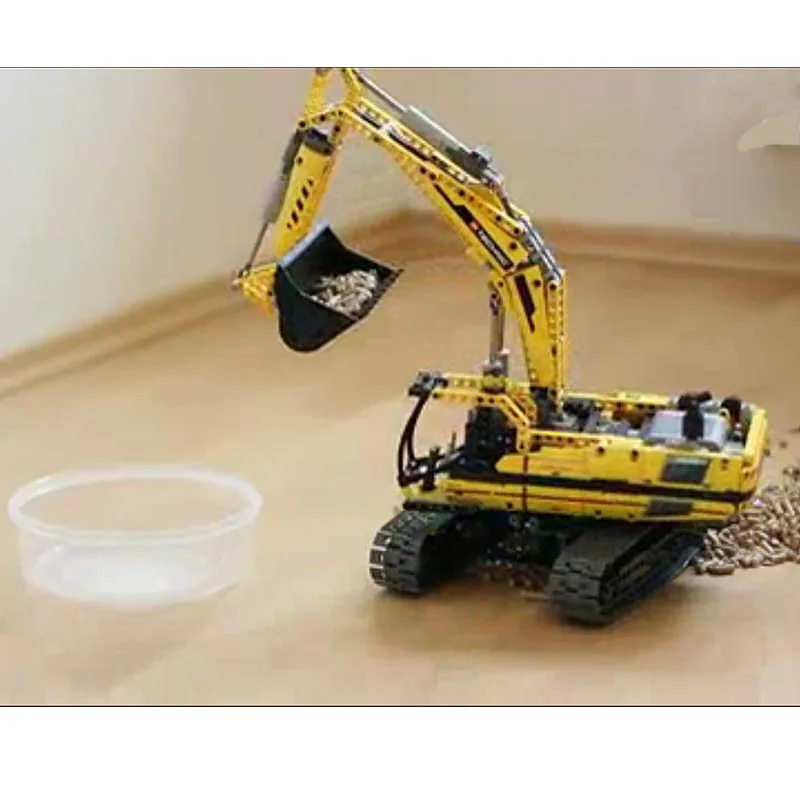Lepining DHL 20007 Technic машинная серия 8043 экскаватор Модель Строительный комплект блоки