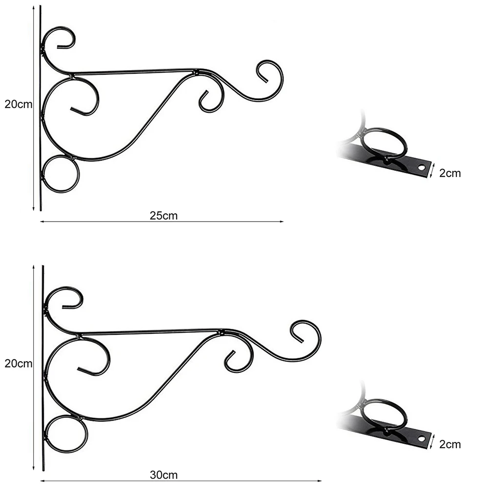 2 шт./компл. настенная стандартная подставка в европейском стиле железная для