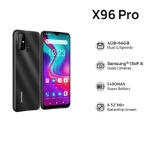 DOOGEE X96 Pro Smartphones 4GB RAM 64GB ROM Octa Core 13MP Quad Camera Android 11 Mobile Phone 5400mAh Cellphone