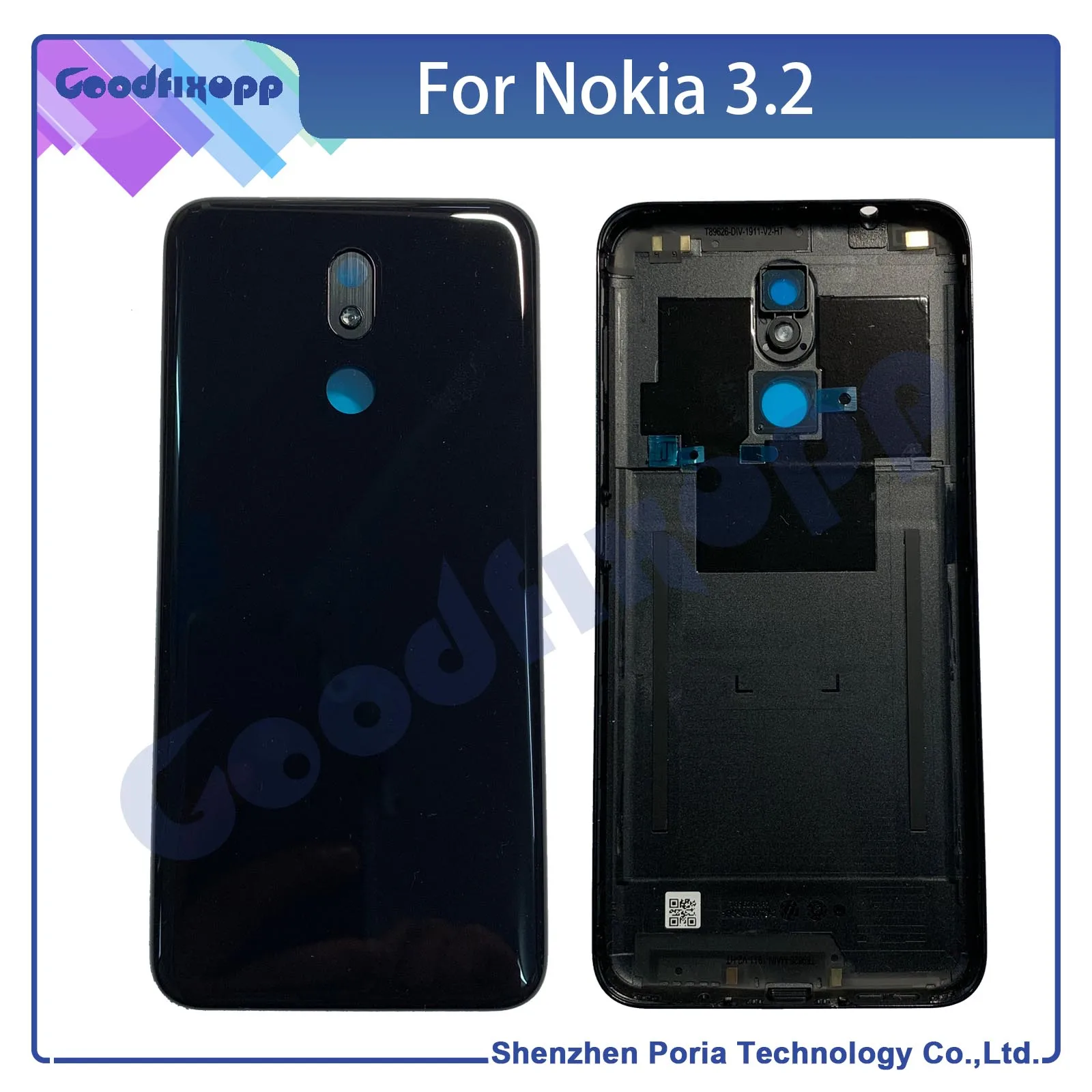 Для Nokia 3,2 TA-1156 TA-1159 TA-1164 TA-1154 TA-1161 Батарея крышка задняя крышка задней двери чехол для телефона