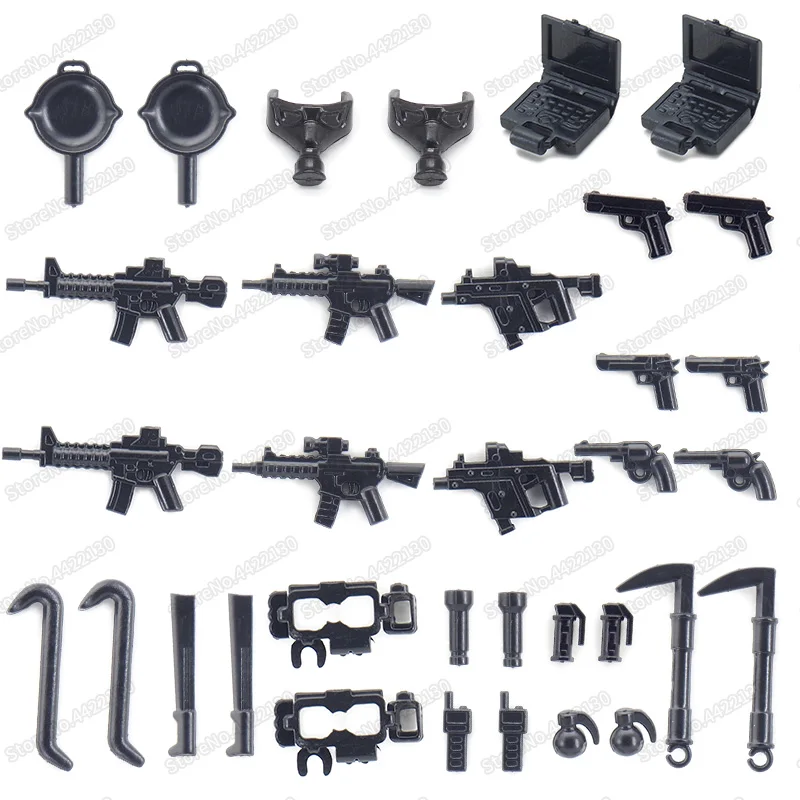 Военное снаряжение оружие искусственная артиллерия фигурки особой силы Moc WW2