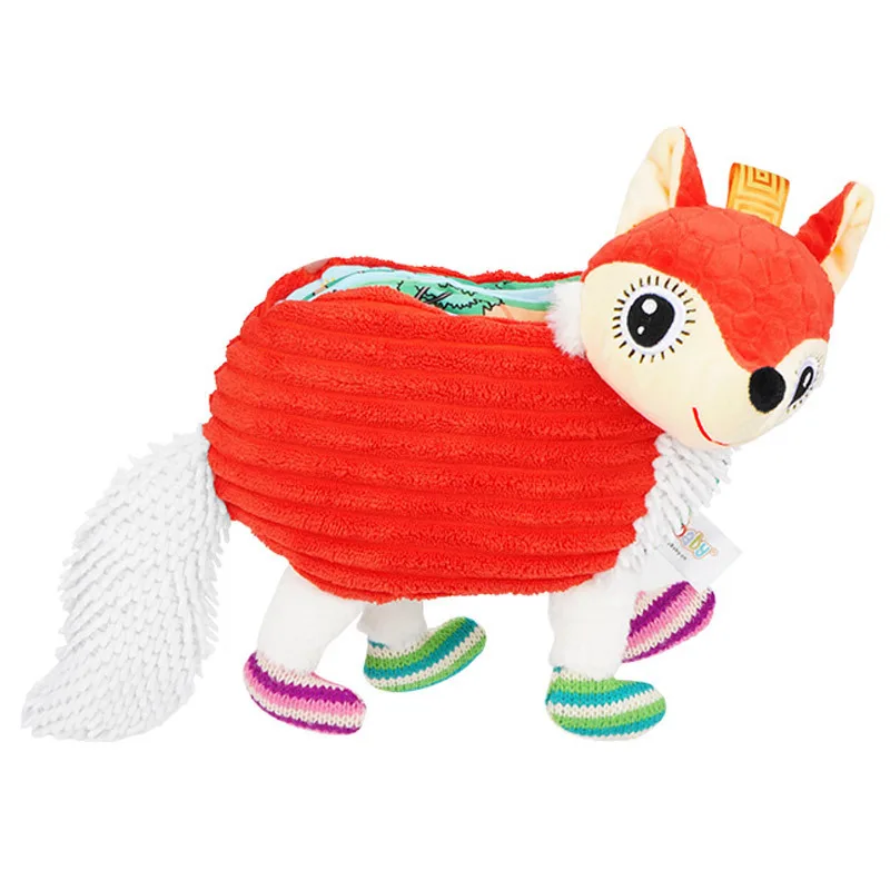

New 3D Animal Unicorn Cloth Book Baby Not Tear Cloth Book Baby Early Education Reading soft baby books