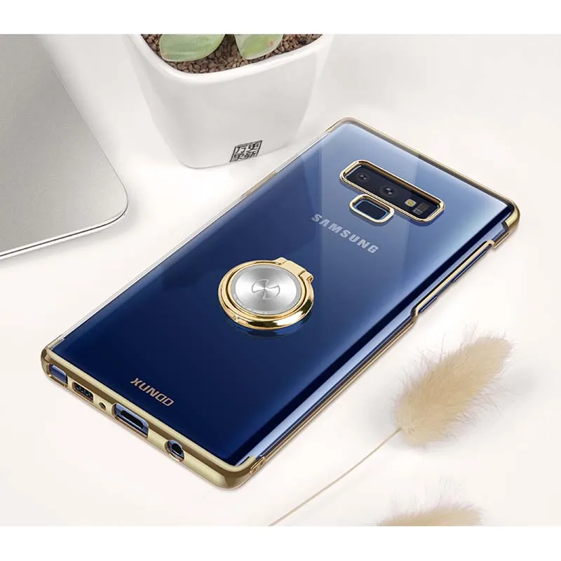 Чехол Xundd для Samsung S10 Plus роскошная Прозрачная Жесткая задняя крышка из
