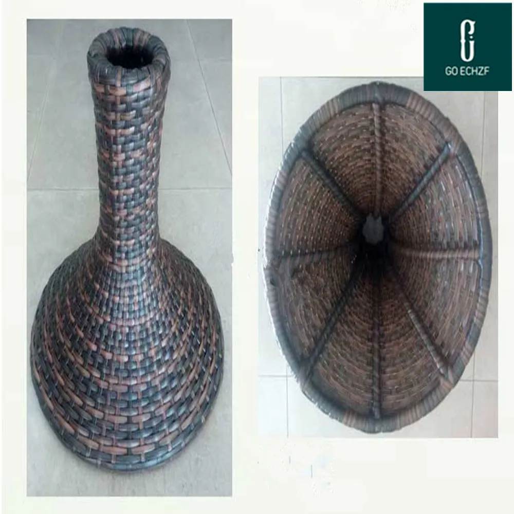 500 г круглая мебель ПЭ ротанговый пластик имитация синтетического ротанга