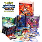 Новинка 2021, 360324 шт., карты Pokemon TCG: сияющая коробка с усилителем Fates, торговая энергия, тренировочная карточка, игра, коллекционные игрушки