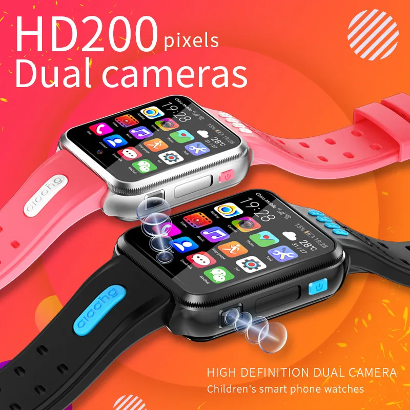 

Android 9 Smart 4G Remote Camera GPS WI-FI Tracer Finder Kid Student Google Play Smartwatch Video Voice Call Monitor Phone Watch