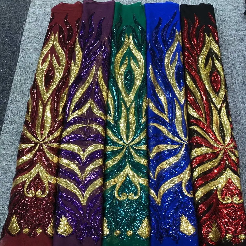 

Madison African Lace Fabric Embroidered Nigerian Lace Fabrics 2020 High Quality Lace French Tulle Lace Fabric For Women Dress