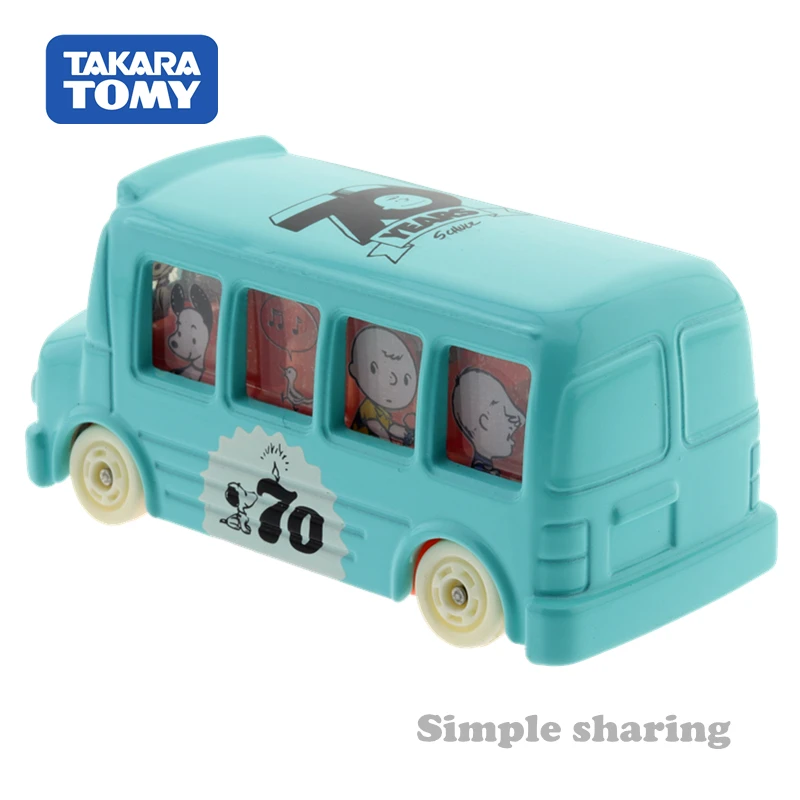 Арахис Tomy Takara коллекция Tomica на 70-ю годовщину синий школьный автобус | Игрушки и