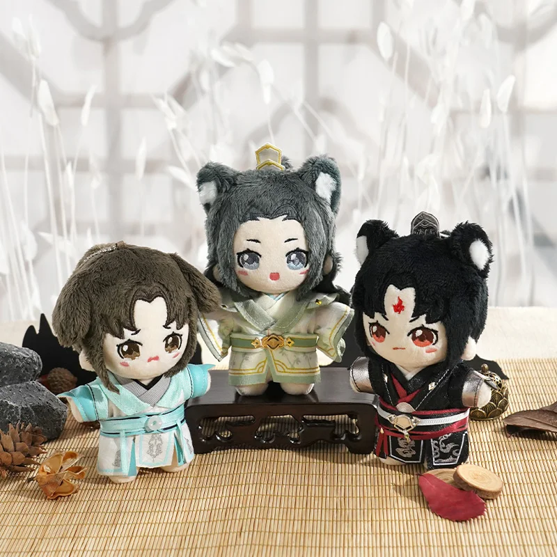 

Anime Scum Villain Self Saving System Shen Qingqiu Luo Binghe Cute Short Plush Doll Blackening Change Clothing Toys Gifts Friend