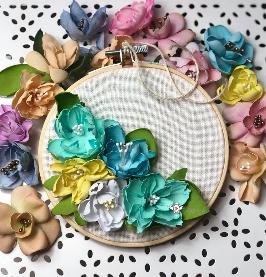 Свинья для рукоделия металлические режущие штампы пресс форма высечки 3 шт.