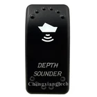 12v24v автомобиль лодка эхолот кулисный переключатель белый светодиодный светильник 3 pin spst включения-выключения Замена для Лиги генератора сигналов произвольной формы стиль Водонепроницаемый IP66