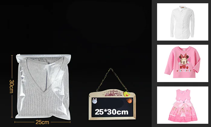 50 шт./партия-15/20/30/45 см все sizes-6colors нетканый ziplock Подарочная одежда для упаковки одежды дорожные сумки для хранения взять