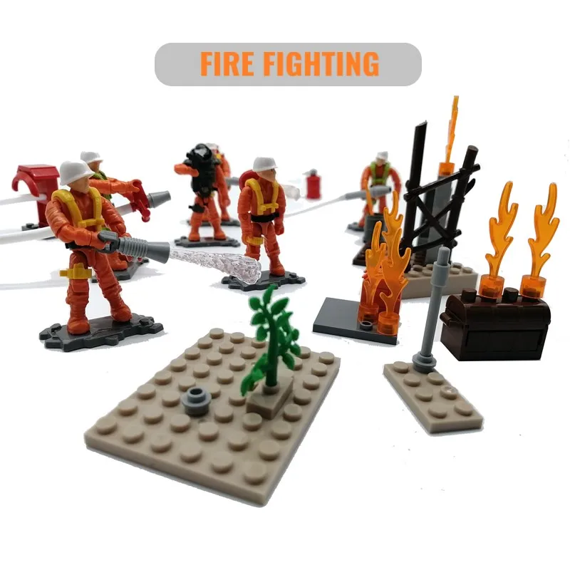 Конструктор 6 в 1 подвижные фигурки из АБС-пластика сделай сам с суставами